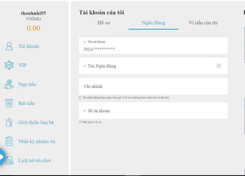 hướng dẫn cách rút tiền m88 chi tiết nhất cho người mới 3 cập nhật thông tin ngân hàng
