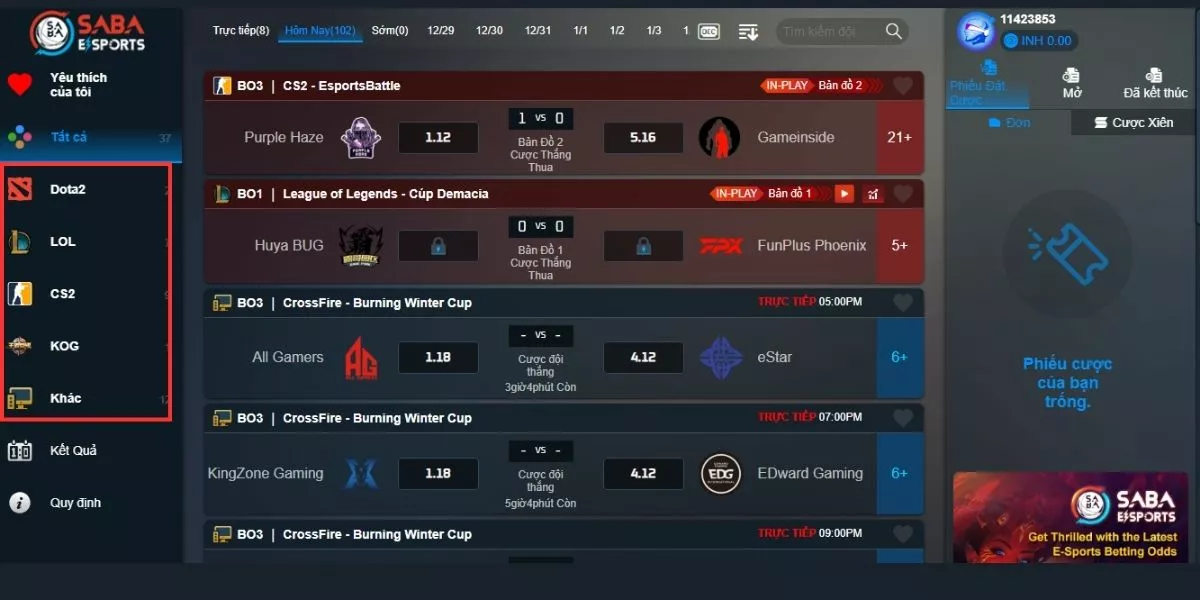 esport m88 - hướng dẫn cá cược esport m88 đơn giản nhất 5 chọn game esport m88