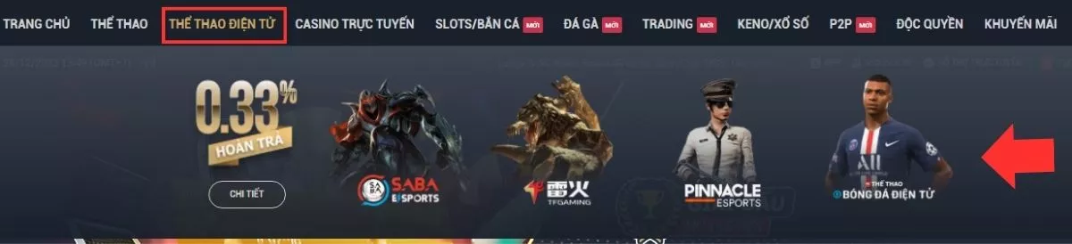 esport m88 - hướng dẫn cá cược esport m88 đơn giản nhất 1 truy cập vào trang esport m88