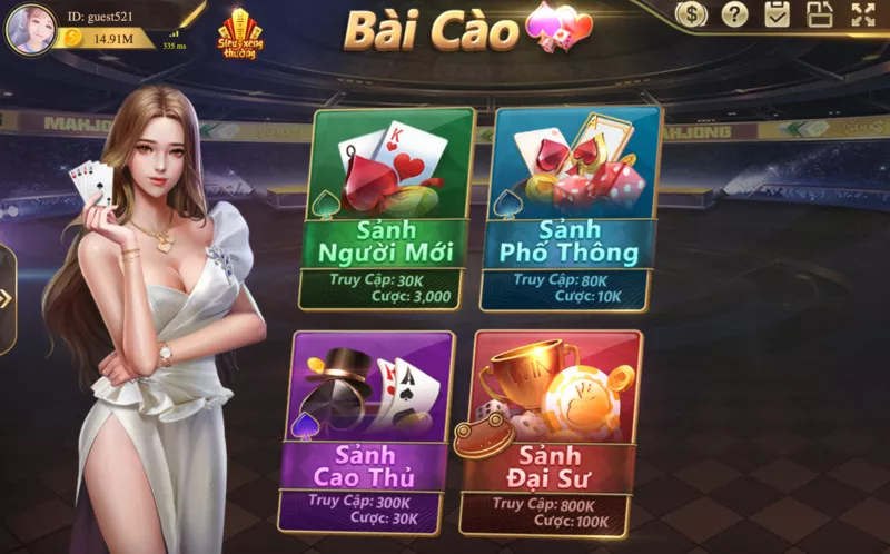 hướng dẫn chơi bài cào m88 ăn tiền cho thành viên mới 4 chọn bàn chơi bài cào m88