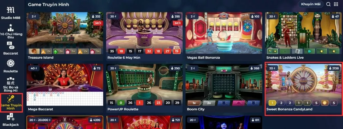 sweet bonanza candyland m88 - sản phẩm mới ra mắt tại sòng bạc trực tuyến 3 bàn chơi sweet bonanza candyland m88