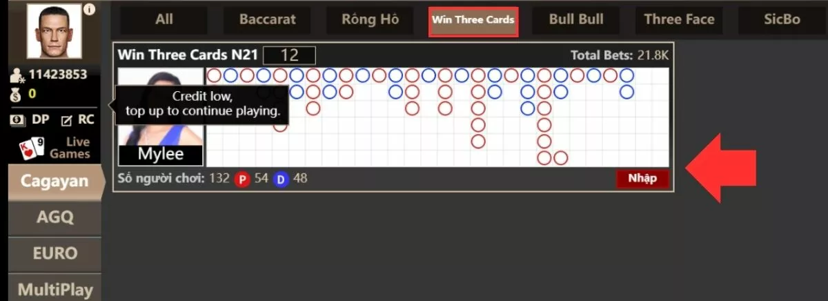 khám phá cách chơi win three cards m88 đầy đủ nhất 2 chọn win three cards trong sảnh chơi